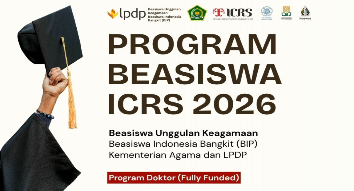 Kemenag Buka Beasiswa S3 2026, Cetak Peneliti Keagamaan Berkelas Dunia